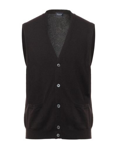 Drumohr Cardigans In Dark Brown