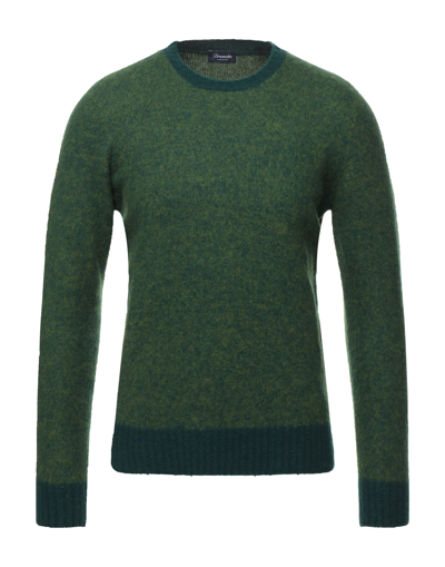 Drumohr Sweaters In Green