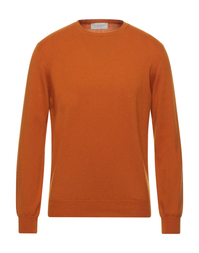 Filippo De Laurentiis Sweaters In Orange