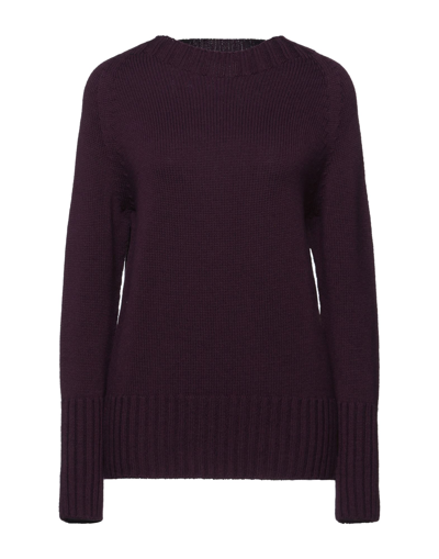 Drumohr Sweaters In Dark Purple