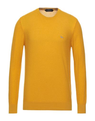 Harmont & Blaine Sweaters In Ocher