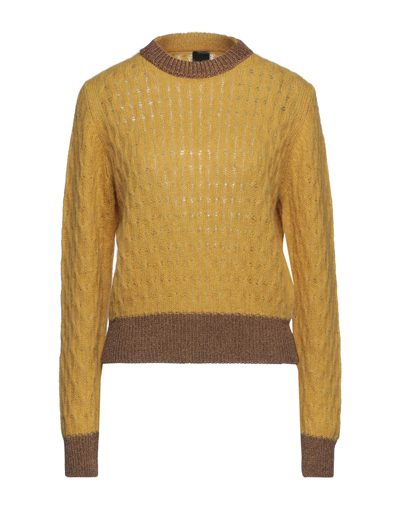 Pinko Sweaters In Yellow