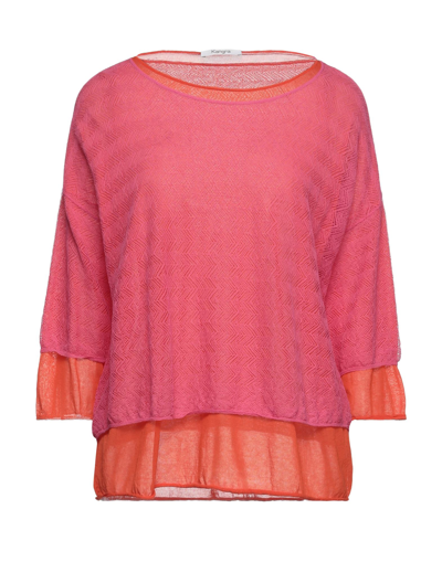 Kangra Cashmere Sweaters In Pink