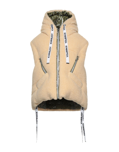 Khrisjoy Down Jackets In Beige
