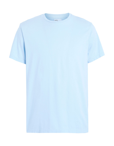 Colorful Standard T-shirts In Blue