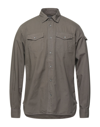 Woolrich Shirts In Military Green
