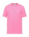 Msgm T-shirts In Pink