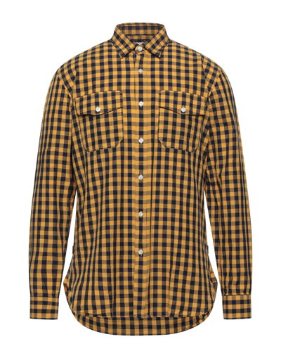 Woolrich Shirts In Yellow