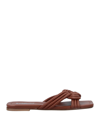 Baldinini Sandals In Brown