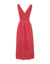 8 By Yoox Midi Dresses In Red