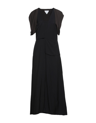Bottega Veneta Long Dresses In Black