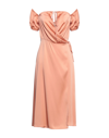 Semicouture Midi Dresses In Pink