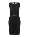 Pinko Short Dresses In Black