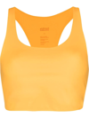 Girlfriend Collective Compressive Paloma Sports Bra In Orange