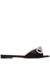 Mach&mach Mach & Mach Heeled Shoes In Black