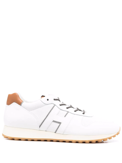 Hogan H429 Low Top Sneakers In White