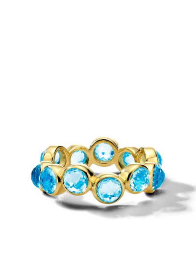 Ippolita 18k Gold Lollipop Swiss Blue Topaz Ring