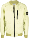 STONE ISLAND COMPASS-PATCH ZIP-UP JACKET