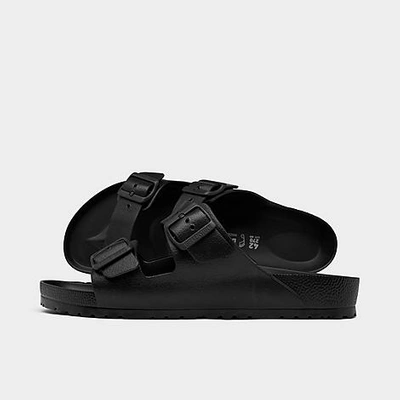 Birkenstock Arizona Exquisite Full-grain Leather Sandals In Black