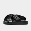 Birkenstock Essentials Arizona Waterproof Slide Sandal In Black/black/black