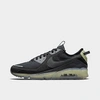 Nike Air Max Terrascape 90 Recycled-textile Low-top Trainers In Black/dark Grey/lime Ice/anthracite/dark Smoke Grey