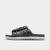 Nike Asuna 2 Men's Slides In Iron Grey/particle Grey/grey Fog/white