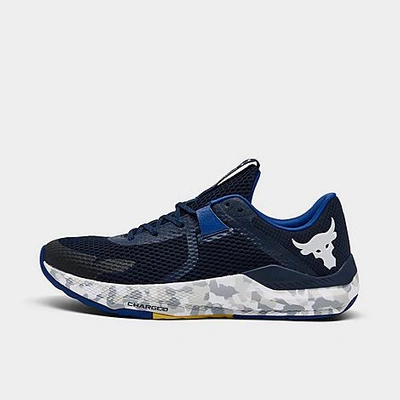 Under Armour Men's Project Rock Bsr 2 Marble Training Shoes In Academy/white