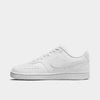 Nike Court Vision Low Sneaker In White/white/white