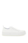 Ann Demeulemeester 30mm Gert Denim Low-top Sneakers In White