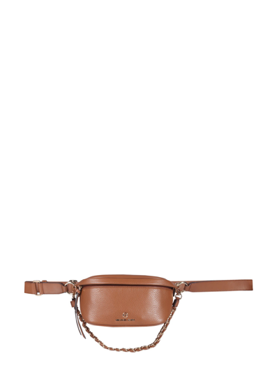 Michael Michael Kors Small Slater One Shoulder Belt Bag In Cuoio
