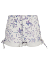 Isabel Marant Naesqui Floral-print Shorts In Ecru