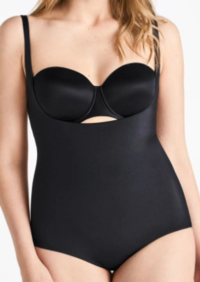 Wolford Ladies Black Mat De Luxe Forming Bodysuit