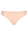 Wolford Ladies Slinky Cotton Contour String Panty In Rose Tan