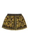 YOUNG VERSACE PLEATED SKIRT
