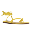 NINE WEST WOMEN'S NEWS ANKLE WRAP THONG SANDALS WOMEN'S SHOES