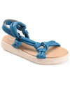 Journee Collection Women's Marri Sandals In Blue
