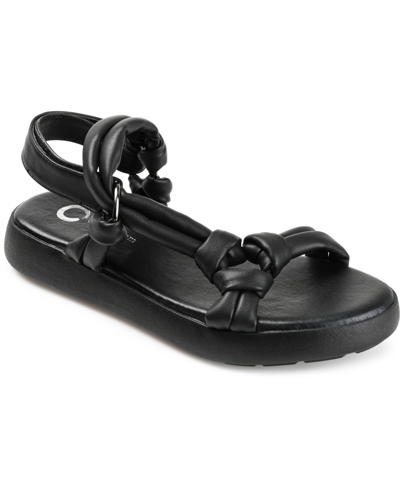 Journee Collection Women's Marri Sandals In Black
