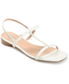 Journee Collection Women's Zaidda Sandals Women's Shoes In White