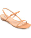 Journee Collection Zaidda Strappy Sandal In Tan