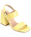 Journee Collection Collection Women's Adras Pump In Yellow