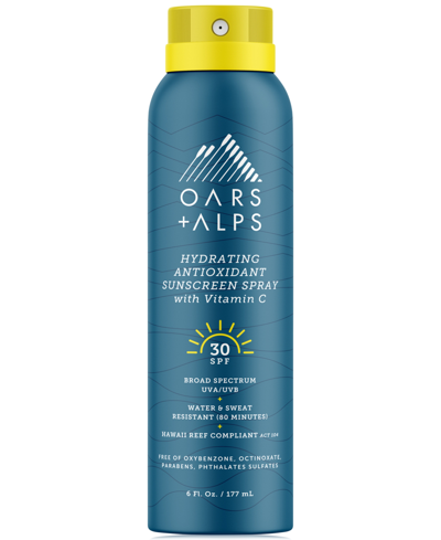 Oars + Alps Hydrating Antioxidant Sunscreen Spray Spf 30