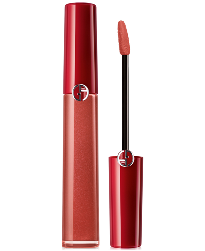 Giorgio Armani Armani Beauty Lip Maestro Mediterranea Matte Liquid Lipstick In Sun (luminous Rose Brown)