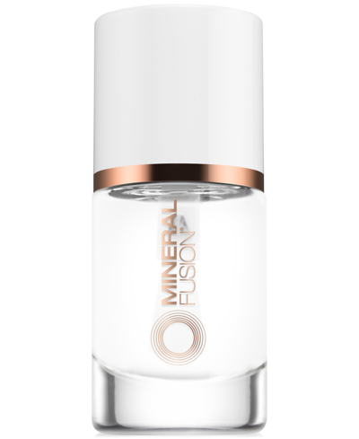 Mineral Fusion Top Coat Nail Treatment In Clear With Glossy Finish