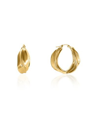 Oma The Label Jose Medium Hoops In Gold Tone