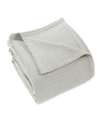 Superior Ultra-soft Textured Weave Blanket, King Bedding In Silver-tone