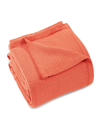 Superior Ultra-soft Textured Weave Blanket, Full/queen In Coral