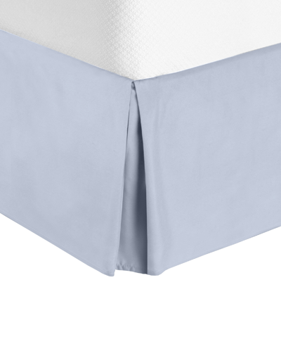 Nestl Bedding Premium 14" Tailored Drop Bedskirt, Full In Ice Blue