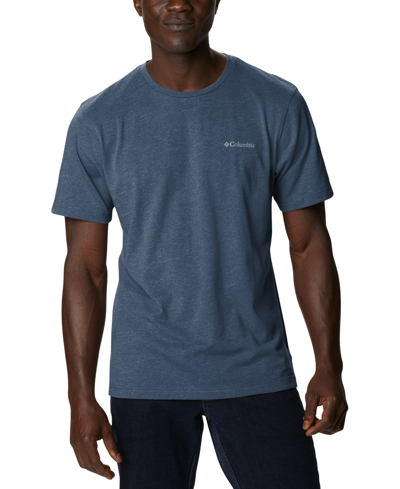 Columbia Men's Thistletown Hills T-shirt In Dark Mountain Heather