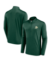 Fanatics Branded Green Oakland Athletics Underdog Mindset Quarter-zip Jacket In Green