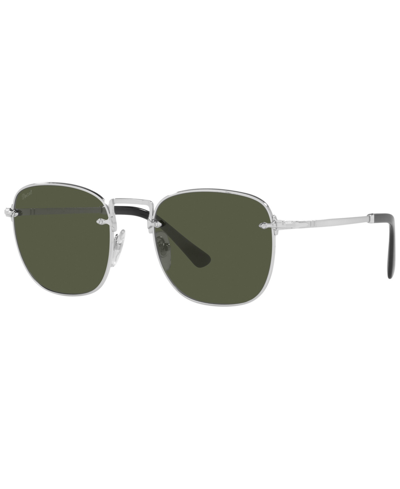 Persol Green Square Mens Sunglasses Po2490s 518/31 54